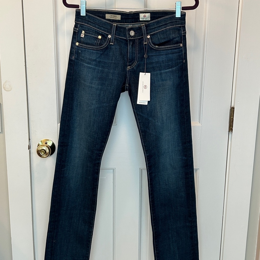 AG Adriano Goldschmied Dark Blue Jeans